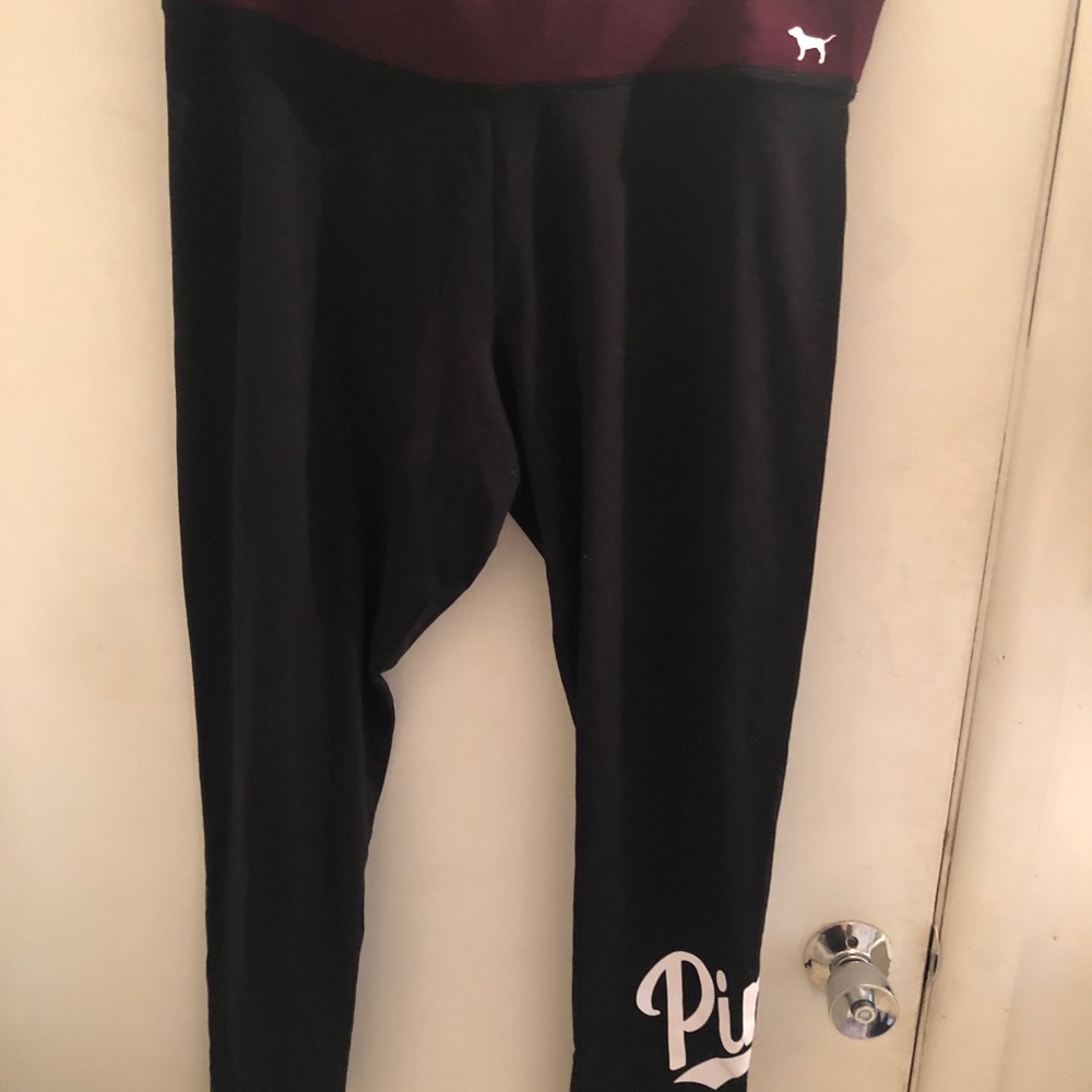 Pink leggings